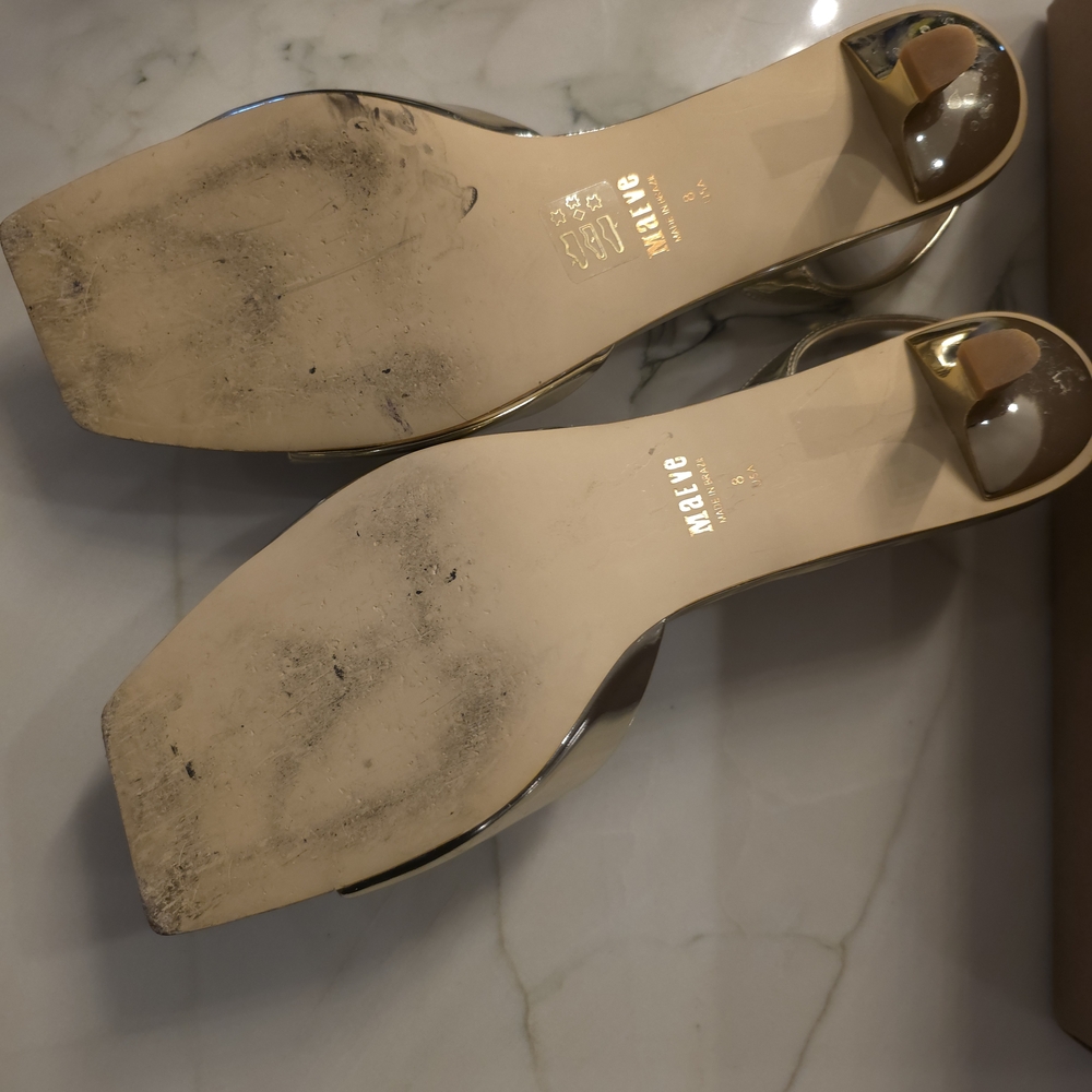 Anthropologie Silver Flats - Picture 4 of 5